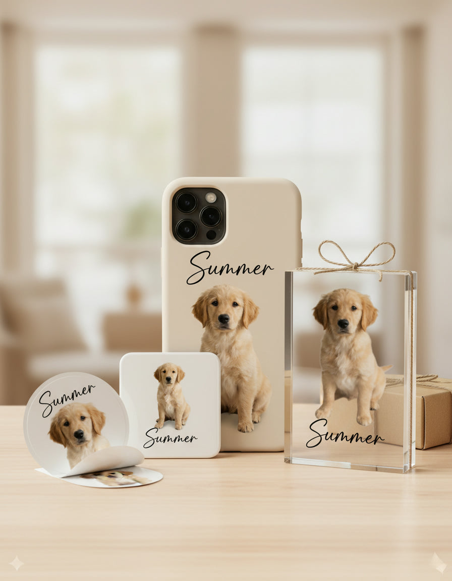 Custom Crystal Photo Block