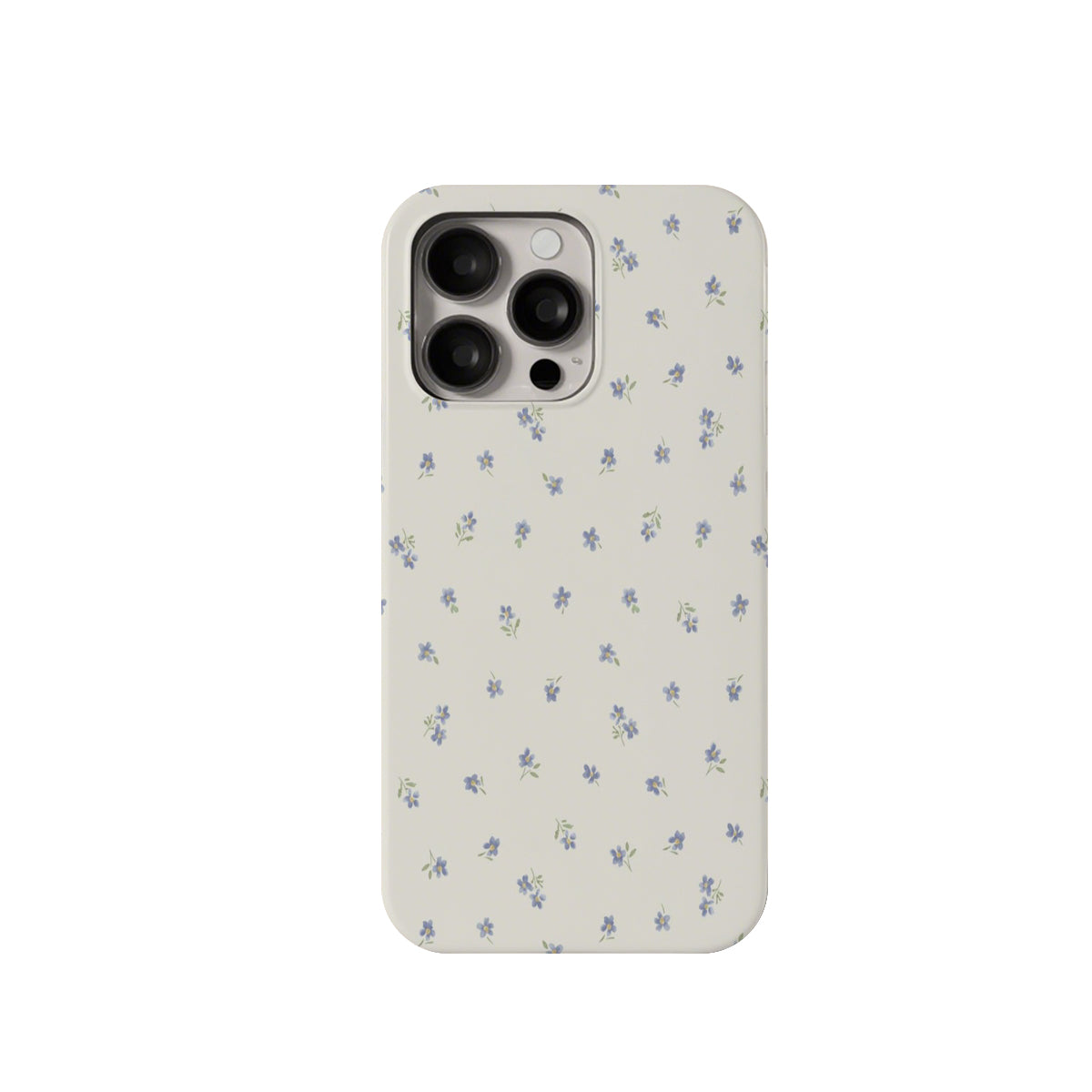 Phone case with floral pattern on a white background