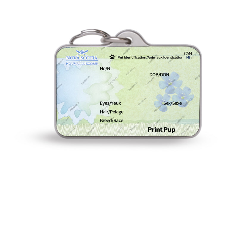 Nova Scotia License Pet ID Tag