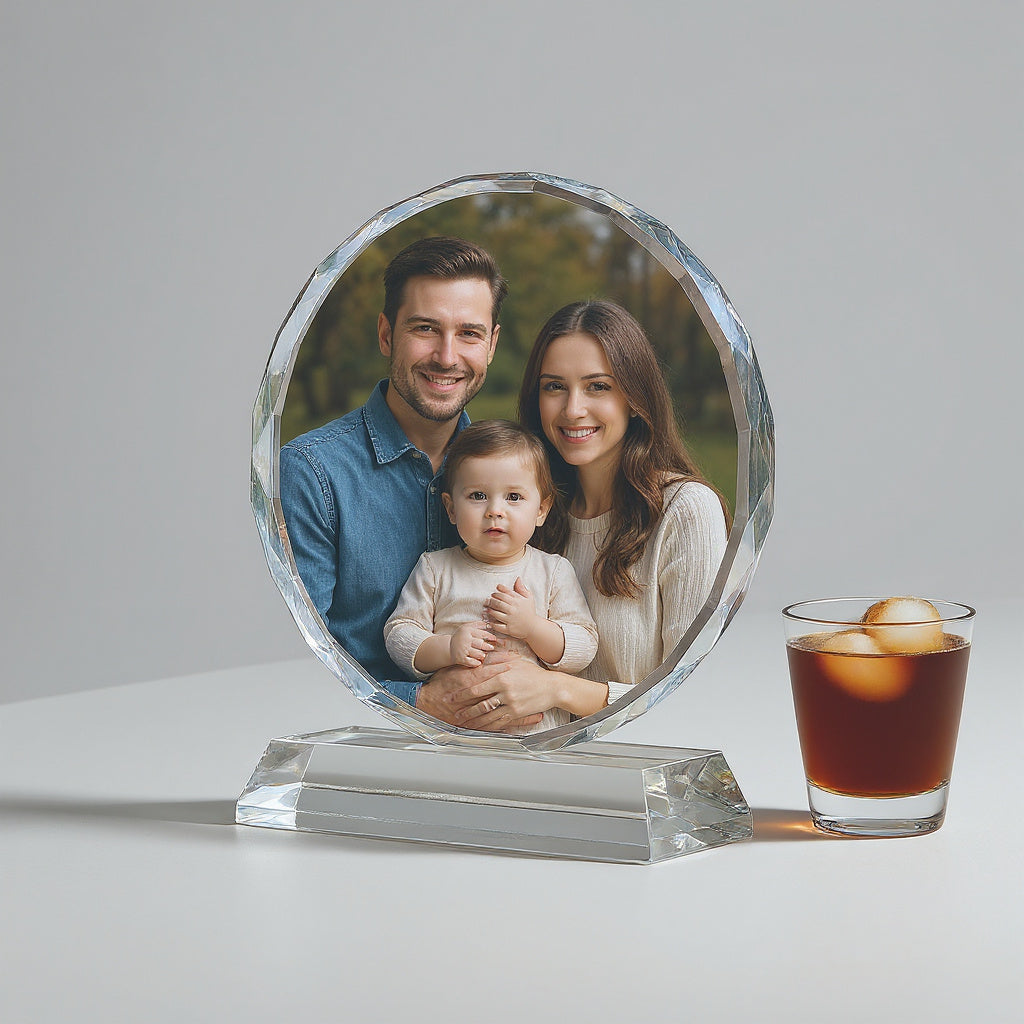 Personalized Crystal Photo Block