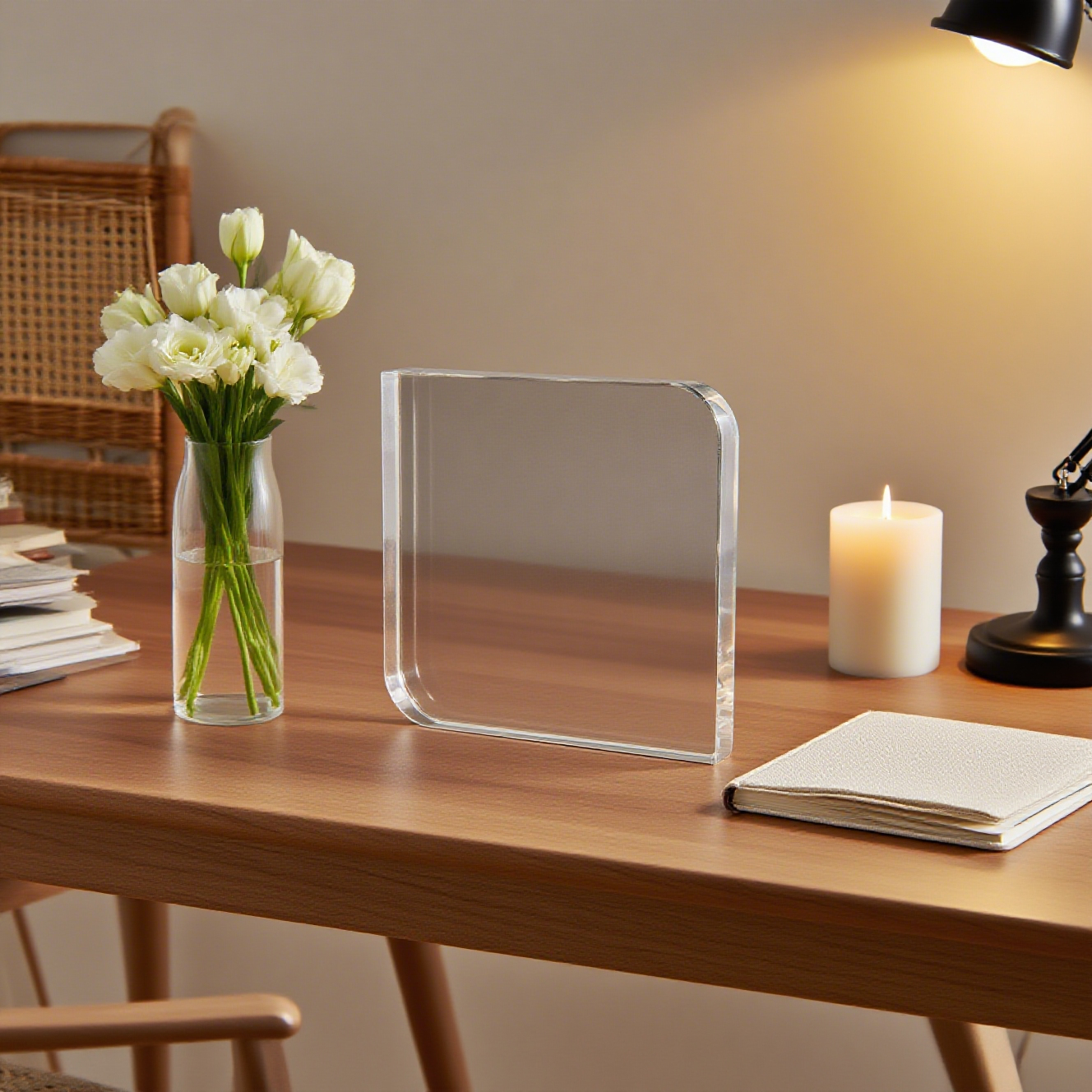 Personalized Crystal Photo Block