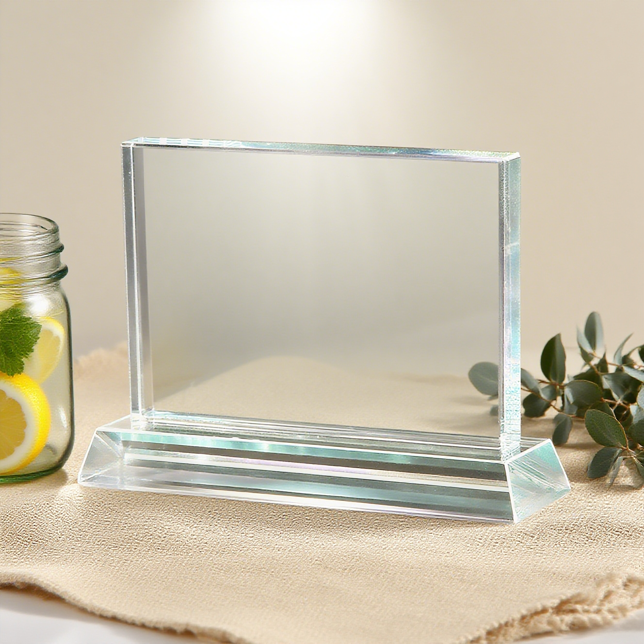 Personalized Crystal Photo Block