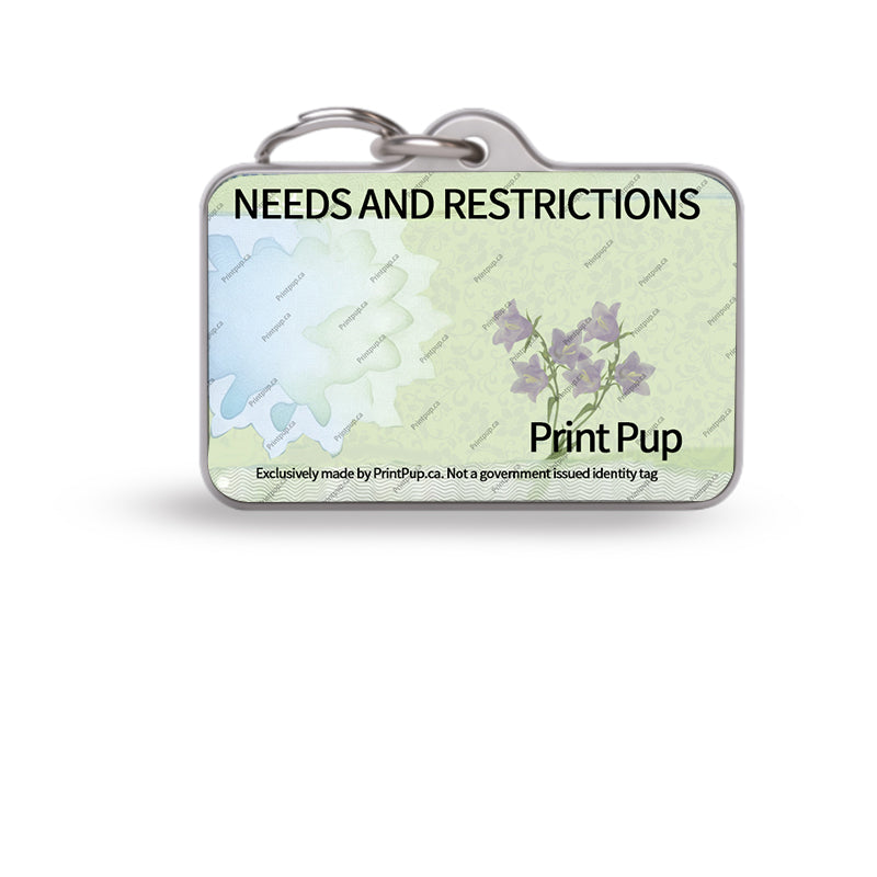 New Brunswick Driver’s License Pet ID Tag