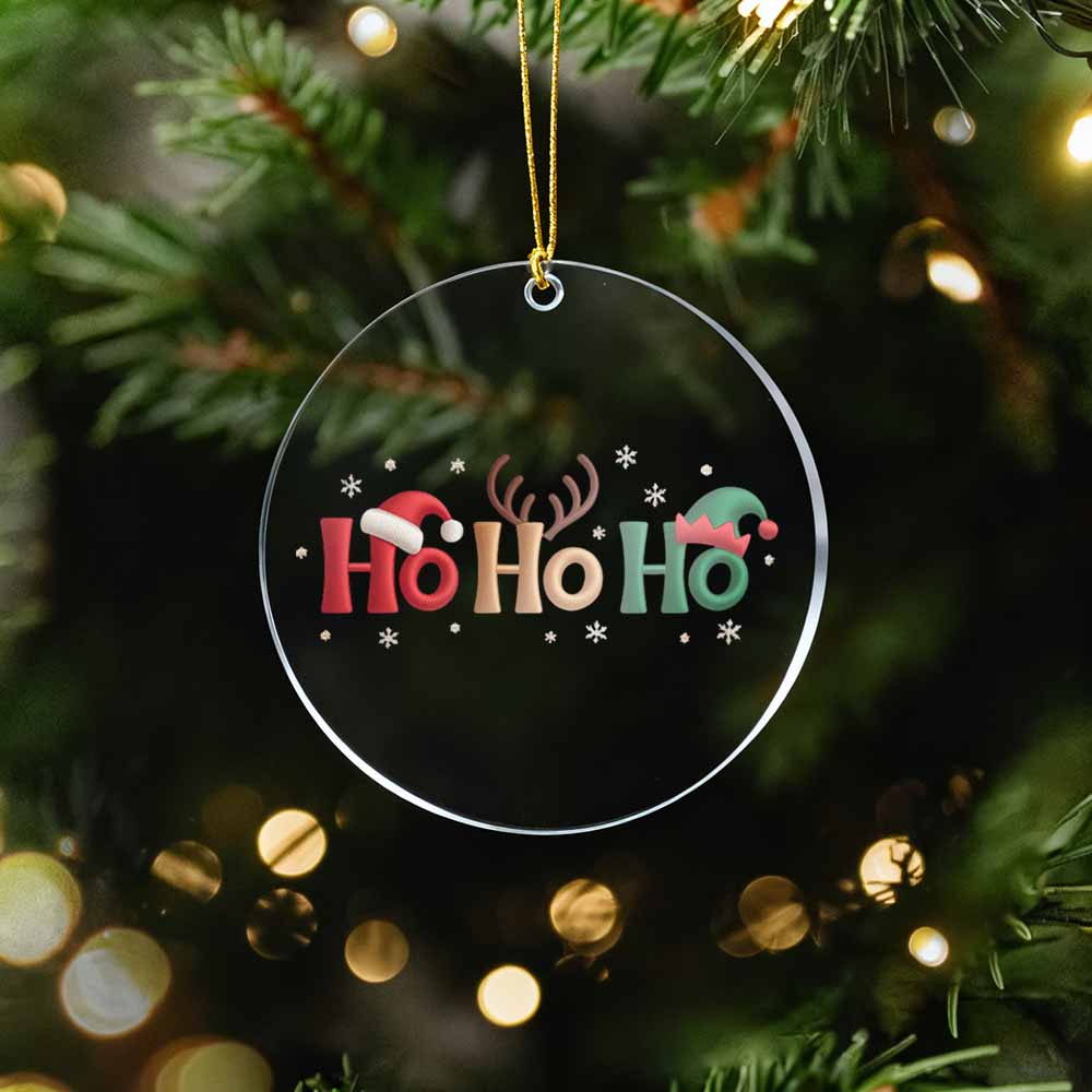 “Ho Ho Ho” Ornament