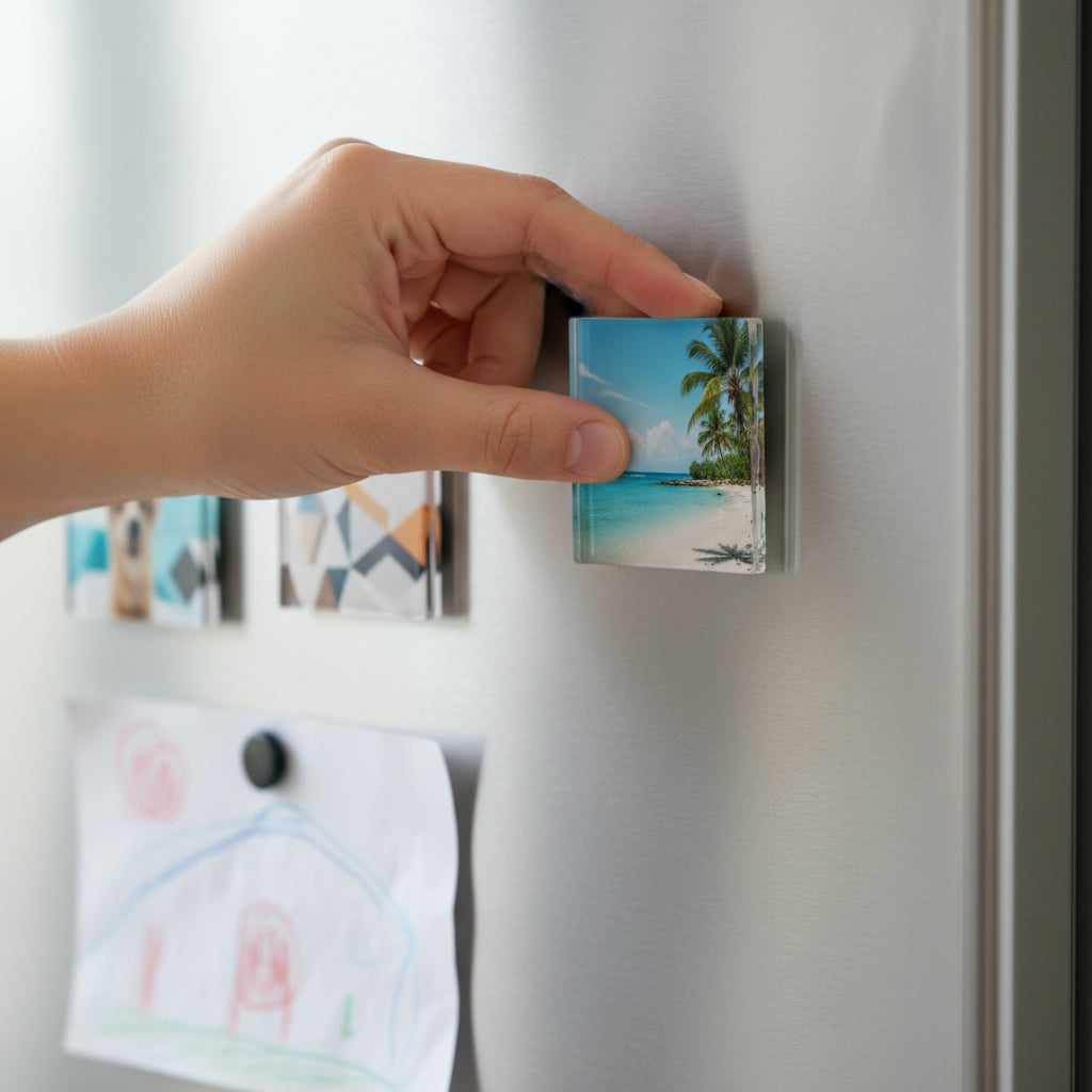 Custom Photo Fridge Magnet