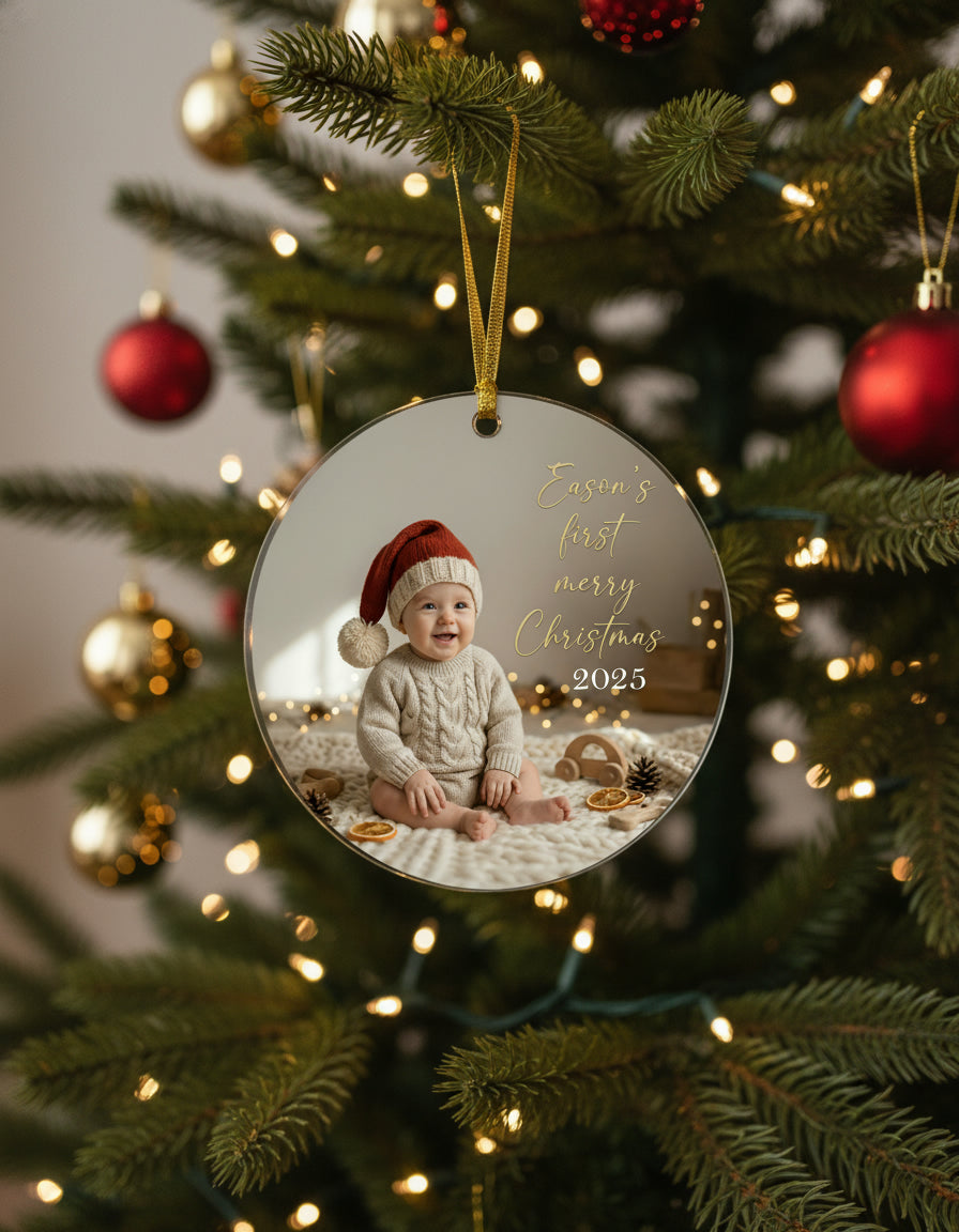 Personalized Photo Ornament
